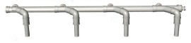 IMMERGAS odkouření kondenzační 45420080 - kaskádový systém pro 4 kotle vItrIX 70/90/115, pr. 200 mm